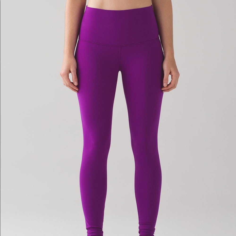 Lululemon Wunder Under Pant III Tender Violet